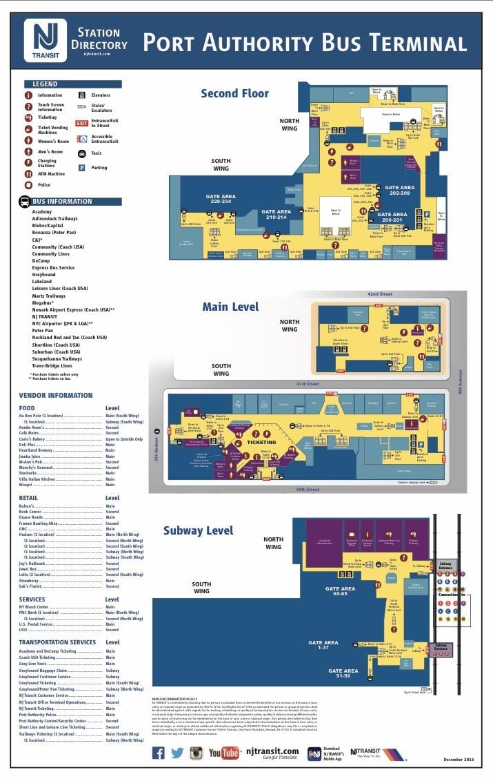 地図ポルト権限NYC