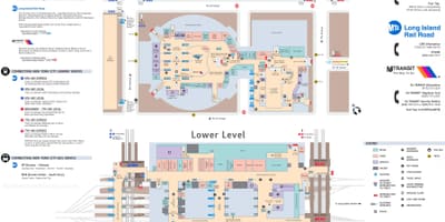 地図のペン駅の向かい側にあります。NYC