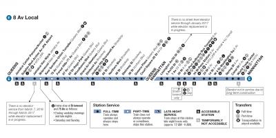 MTA e鉄道の地図