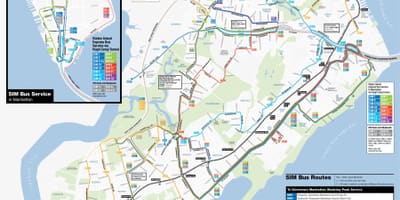 MTA特急バス地図