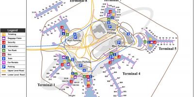 Newark nj空港地図