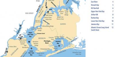 ニューヨーク市川地図