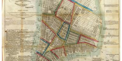 ニューヨークの歴史的地図